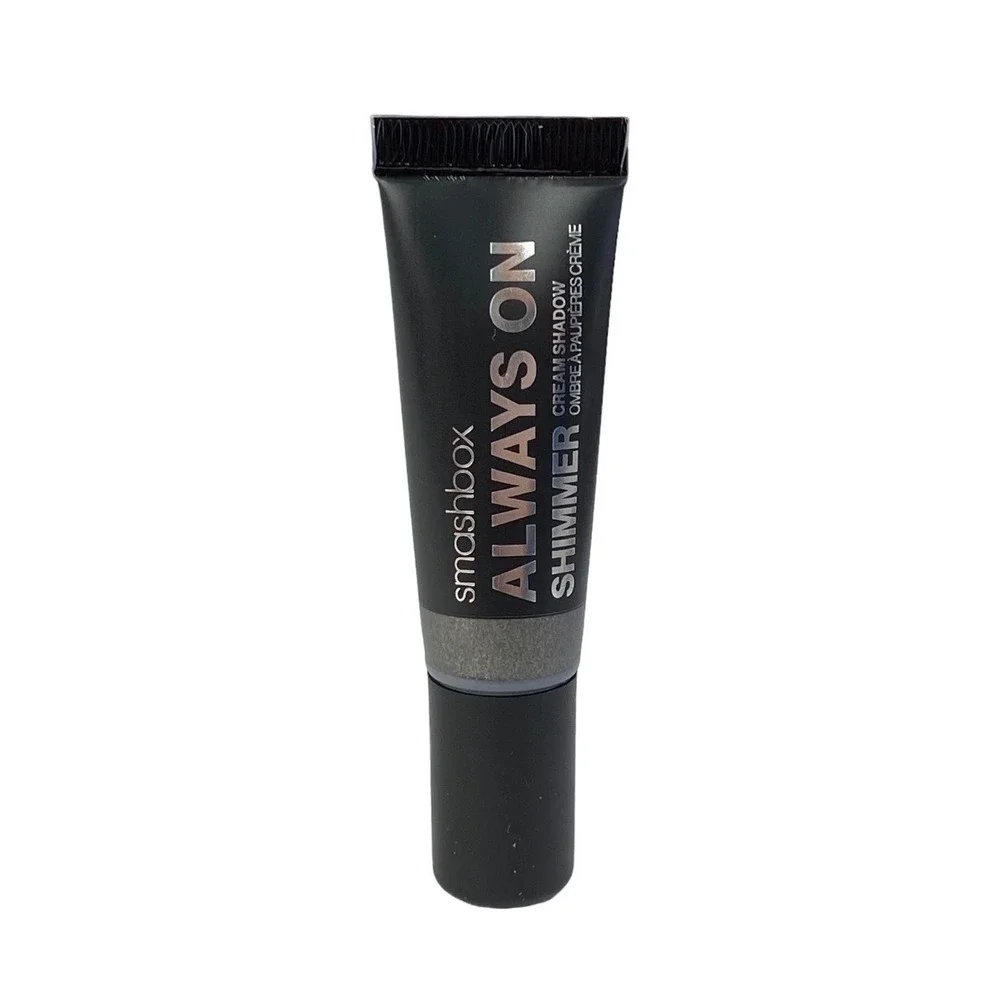 Smashbox Always On Shimmer Cream‎ Shadow Charcoal Shimmer Non-creasing 24 Hr NIB